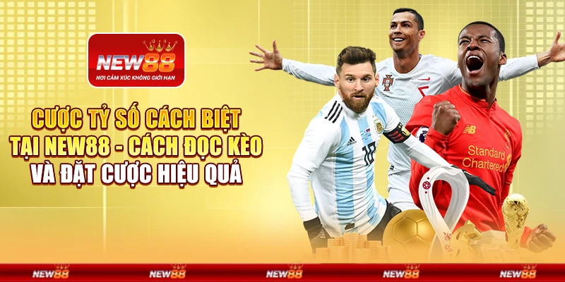Cược tỷ số cách biệt tại New88 - Cách đọc kèo và đặt cược hiệu quả