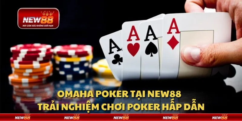 Omaha Poker tại New88 - Trải nghiệm chơi poker hấp dẫn